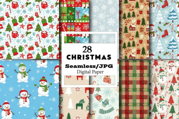 Christmas - Seamless Pattern: A Versatile Design for Creative Projects