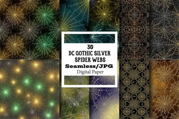 Discover Versatile DC Gothic Silver Spider Webs