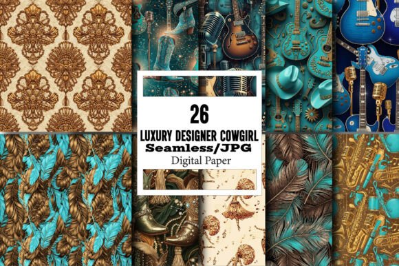 Explore Creative Uses of Cowgirl Seamless Paper