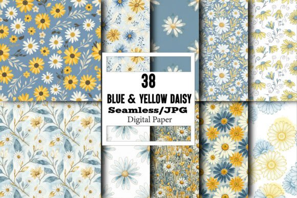 Exploring Joyful Paper Designs Blue Yellow Dais for Creative Projects