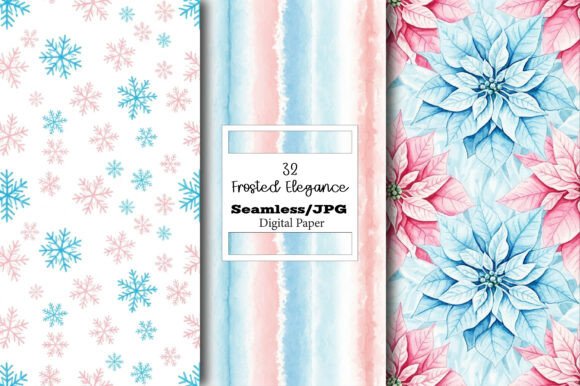 Frosted Elegance: The Ultimate Versatile Seamless Pattern
