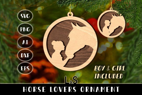 Horse Lovers Christmas Ornament: A Unique Gift
