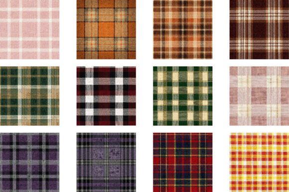Merry Christmas Plaid Pattern - Set 7: A Versatile Digital Design Treasure