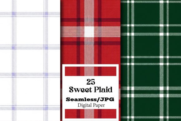 Sweet Plaid Seamless Pattern for Creative Projects