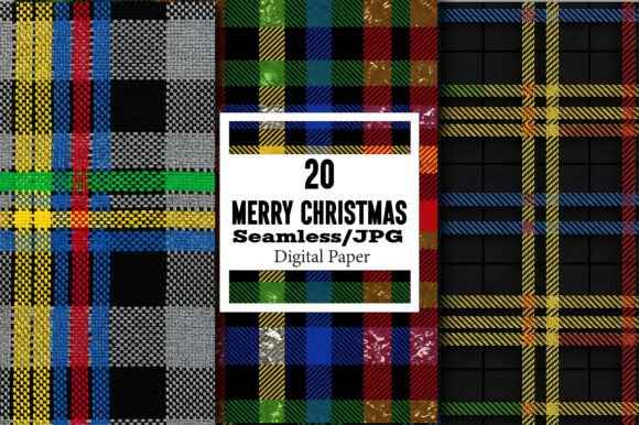 The Merry Christmas Plaid Pattern - Set 17: A Versatile Toolkit for Modern Creators