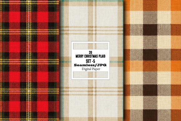 The Versatile Heart of Modern Crafting: Unpacking Merry Christmas Plaid Pattern – Set 5