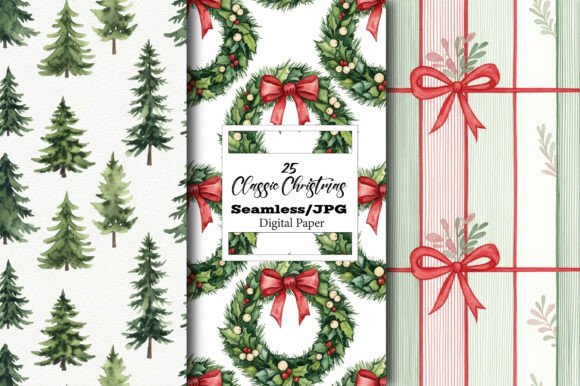 Unlocking Creative Magic: The World of Classic Christmas Seamless Patterns